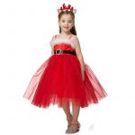 Red Christmas Dress For Girls_10
