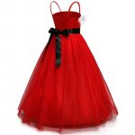 Red Christmas Dress For Girls_3