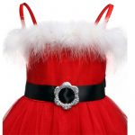 Red Christmas Dress For Girls_4