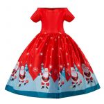 Red Christmas Dress For Girls_6