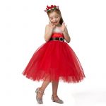 Red Christmas Dress For Girls_9